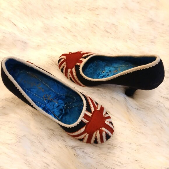 IRREGULAR CHOICE - Union Jack Pumps - Picture 3 of 10